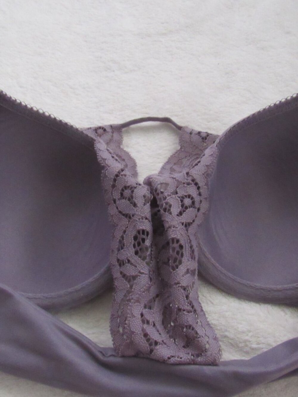 Victoria's Secret Racerback Perfect Coverage Bra Size 34B USED - Picture 4 of 5